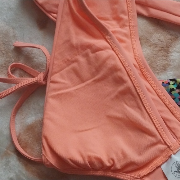 Two-piece swimsuit sz Medium Victoria's secret bikini & Body Glove top - Picture 5 of 6